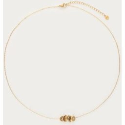 Collier Midnight avec anneaux en strass My Jewellery Doré One size femme