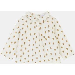 Cadet Rousselle - Blouse en mousseline de coton bio Abby écru/multicolore 3 M