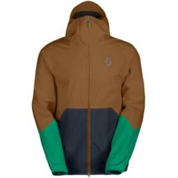 Veste imperméable SCOTT Jacket M's Explorair Light Dryo 2.5L (Bread Brown/dark Blue) Homme XXL