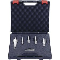 Exact 05979 Set de tarauds à une coupe 6 pièces métrique fin M12, M16, M20, M25, M32 coupe à droite DIN EN 60423 HSS 1 set