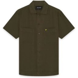 Lyle & Scott Chemise à Manches Courtes Sw2404v Soft Black M Homme