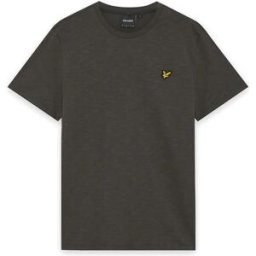 Lyle & Scott T-shirt à Manches Courtes Fine Slub Gunmetal XL Homme