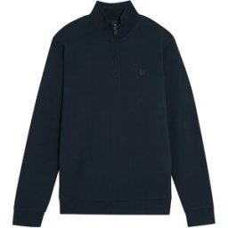Lyle & Scott Sweat à Demi-zip Superfine Dark Navy XL Homme