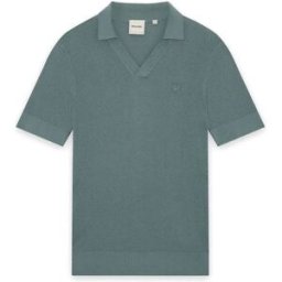 Lyle & Scott Polo à Manches Courtes Kn2411v Iron Blue M Homme