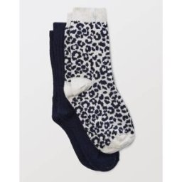 MONOPRIX Paire de chaussettes avec motifs léopard contenant de la laine et du cachemire Unique