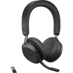 Micro-casque supra-auriculaire Jabra Evolve2 75 téléphone Bluetooth, filaire Stereo noir Suppression du bruit du microphone