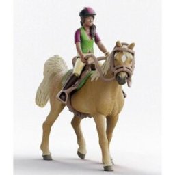 Schleich figurine Sarah et mystery - Horse Club