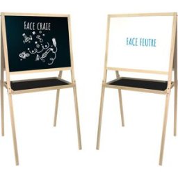Jeujura Tableau en bois double face