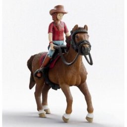 Schleich Hannah et Cayenne - Figurine Horse Club
