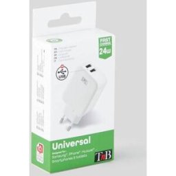 TNB Chargeur secteur 2 USB 4,8A