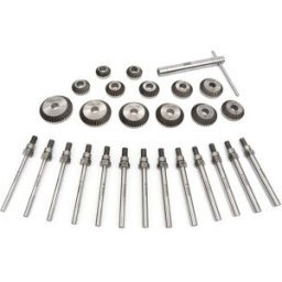 HBM Ensemble de 27 pièces pour la rectification et la coupe des sièges de soupape