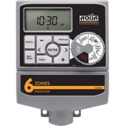 Aqua Control Programmateur 6 Zones 74557 Black / Grey One Size