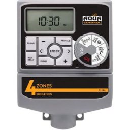 Aqua Control Programmateur 4 Zones 74556 Black / Grey One Size