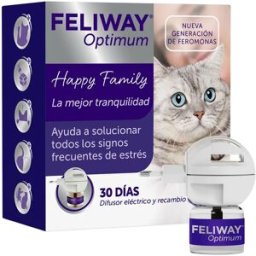 Feliway Diffuseur + Recharge Optimum 48ml White One Size