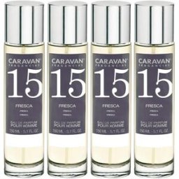 Caravan Parfum Nº15 150ml 4 Unités Transparent One Size male