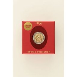 Bague signe du zodiaque à strass My Jewellery Argenté/Doré One size femme