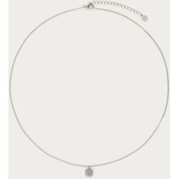 Collier Love à strass carrés My Jewellery One Size femme