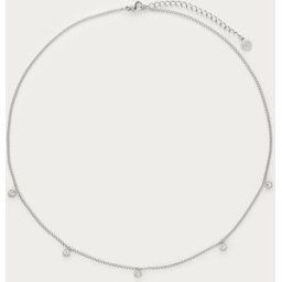 Collier à cinq strass My Jewellery Argenté/Doré S femme