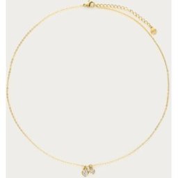 Chaîne avec deux cœurs en strass My Jewellery Argenté/Doré S femme