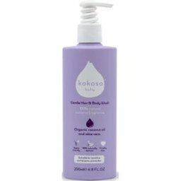 Kokoso Baby Kids gel lavant corps et cheveux avec parfum pour enfant 200 ml