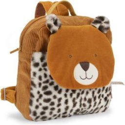 Moulin Roty Sac à dos léopard Taïgo La forêt Mawa (personnalisable)