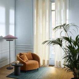 MADURA Rideau À Galon Fronceur Aubin Blanc naturel - BLANC 200x275 cm
