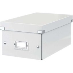 Leitz Housse à DVD 22 DVDs carton dur plastifié blanc 1 pc(s) (l x H x P) 19 x 13.5 x 32 cm 6042-00-01
