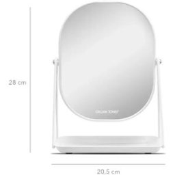 Gillian Jones Miroir De Maquillage Table With Tray White One Size female