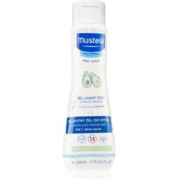 Mustela Bébé Bain gel lavant corps et cheveux pour enfant 200 ml