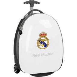 Safta Sac à Dos à Roulettes Real Madrid 25/26 16´´ 27.7l 28x23x43 Cm Multicolor One Size unisex