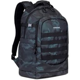 Rivacase Sac à Dos Pour Ordinateur Portable Sherwood 10.5´´ 28l Grey Camouflage One Size unisex