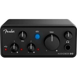 Fender Interface Audio Audiobox Go Usb-c Black One Size unisex