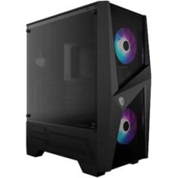 MSI Boîtier Pc Mag Forge 100r Argb Black One Size unisex