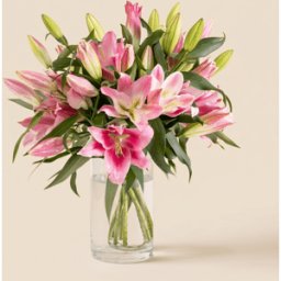 Bouquet de Lys : lys roses livraison à domicile - Interflora