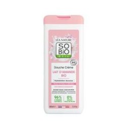 Léa Nature SO BIO étic Douche Crème au Lait d'Amande Bio 650 ML - Flacon 650 ml