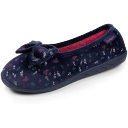 Isotoner - Chaussons ballerines Femme Marine marine 38 Femme