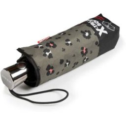 Isotoner - Parapluie X-TRA SOLIDE 23 cm Léopard Kaki léopard kaki ST Femme