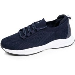 Isotoner - Baskets confort Femme slip-on lacets Marine marine foncé 41 Femme