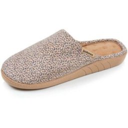 Isotoner - Chaussons mules Femme Léopard beige léopard beige 41 Femme