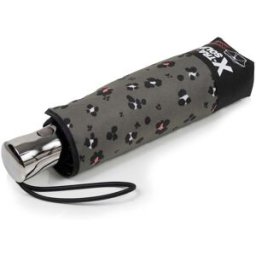Isotoner - Parapluie X-TRA SOLIDE 28 cm Léopard Kaki léopard kaki ST Femme
