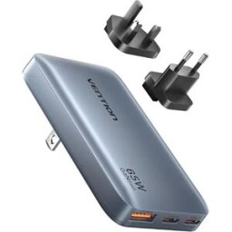 Vention Chargeur Mural Usb-a Et Usb-c Fcbh0 Grey One Size unisex