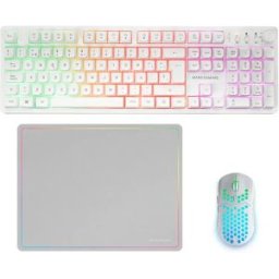 Mars Gaming Souris Clavier Et Manette Gaming Mcpwx White One Size unisex