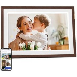 Arzopa Cadre Photo Numérique D10 10.1 Brown One Size unisex