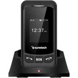 Sunstech Téléphone Portable Celt26b Black One Size unisex
