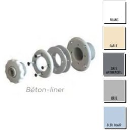 Buse de refoulement Weltico ELEGANCE à coller - piscine béton/liner*
