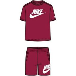 Nike Kids Ensemble à Manches Courtes Clu University Red 24 Mois Garçon,Fille