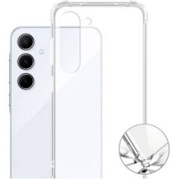 4Smarts 4smarts Hybrid Case Ibiza für Samsung Ga Coque Samsung Galaxy A56 5G transparent résistant aux chocs 541338