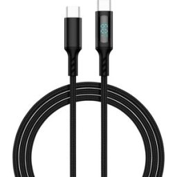 Eaxus Câble de charge USB écran LED chargé (tension/intensité/puissance) 35968