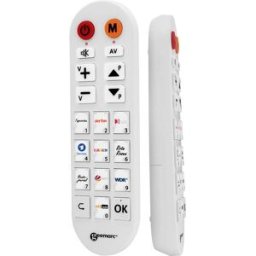 Geemarc TV PHOTO100 Universel Télécommande blanc