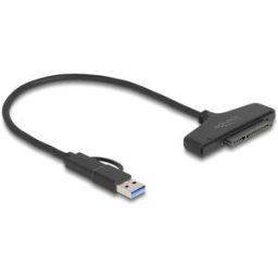 Delock disque dur Câble de raccordement 30 cm noir